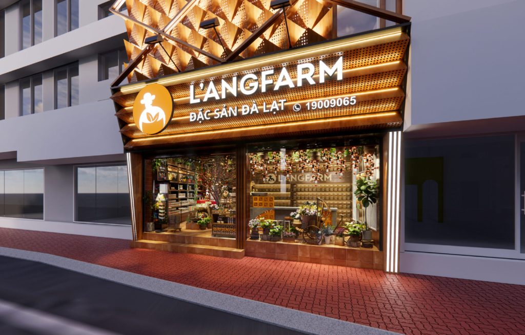 Cửa hàng đặc sản Đà Lạt