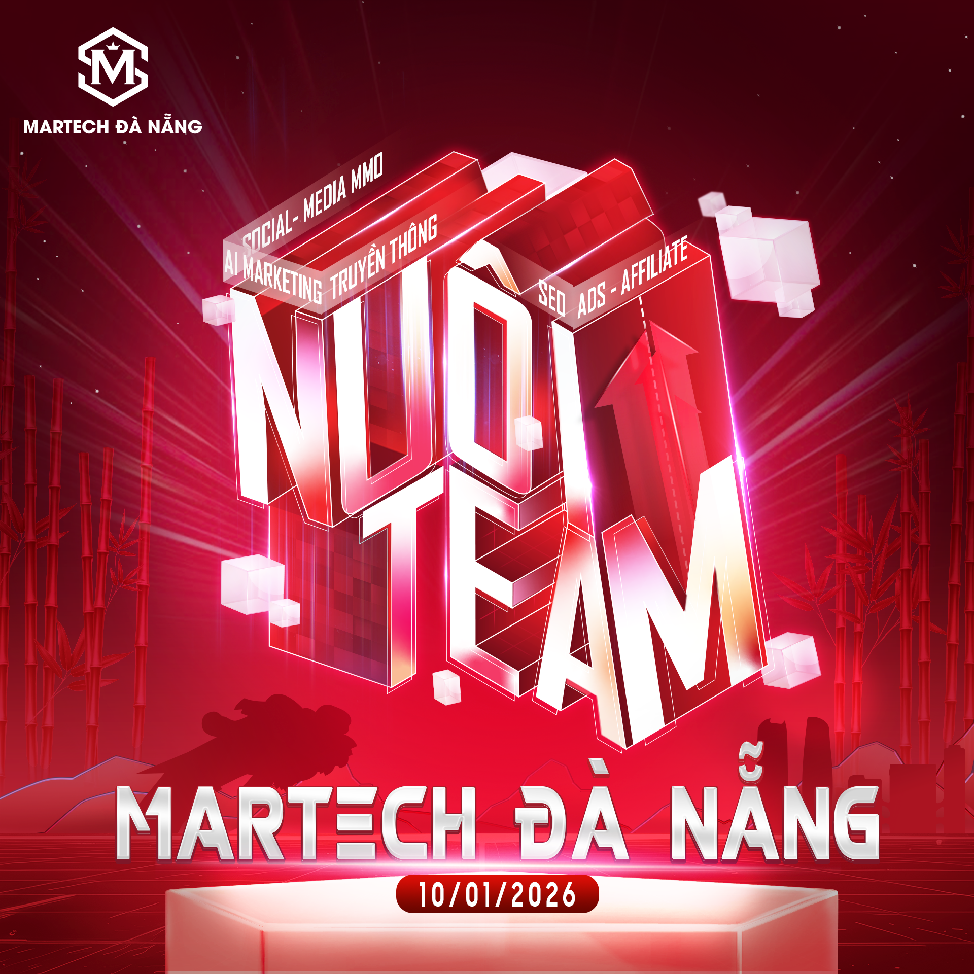 Sự kiện Private Party Martech Đà Nẵng 2026 với chủ đề: Nuôi Team