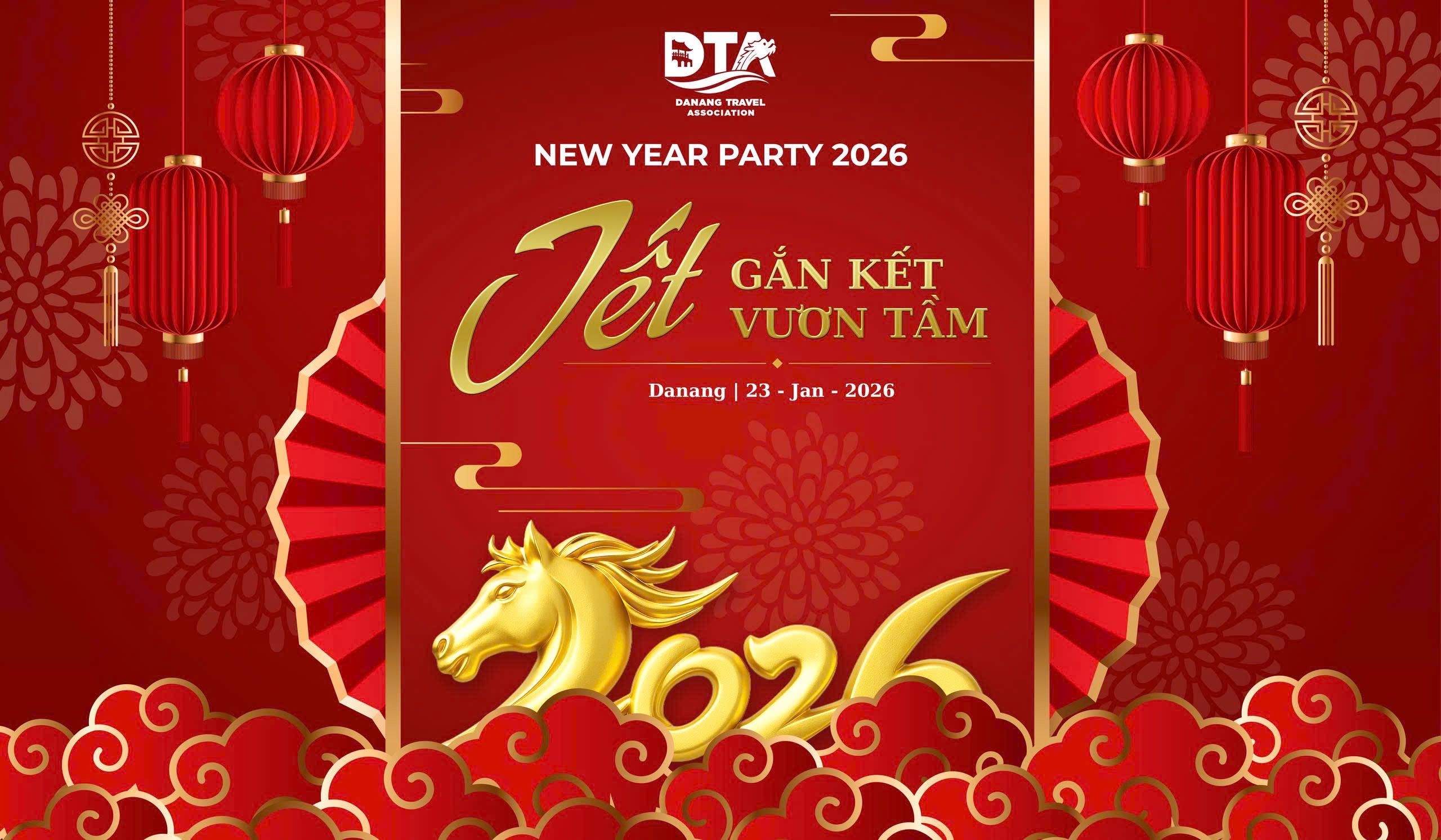 New Year Party 2026 Chi Hội Lữ Hành Đà Nẵng – Tết Gắn Kết, Vươn Tầm Ngành Du Lịch Miền Trung
