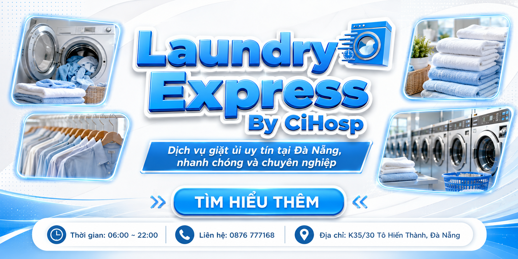 Laundry Express By CiHosp - Dịch vụ giặt ủi uy tín tại Đà Nẵng