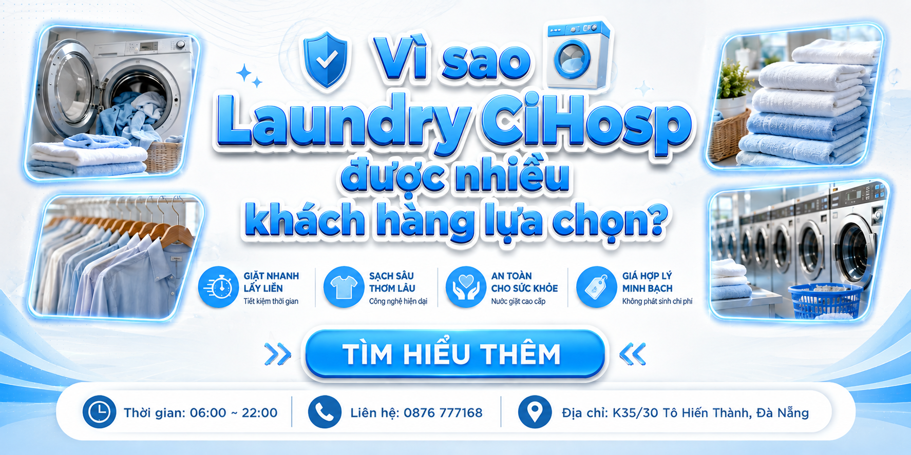 Laundry Express By CiHosp - Dịch vụ giặt ủi uy tín tại Đà Nẵng